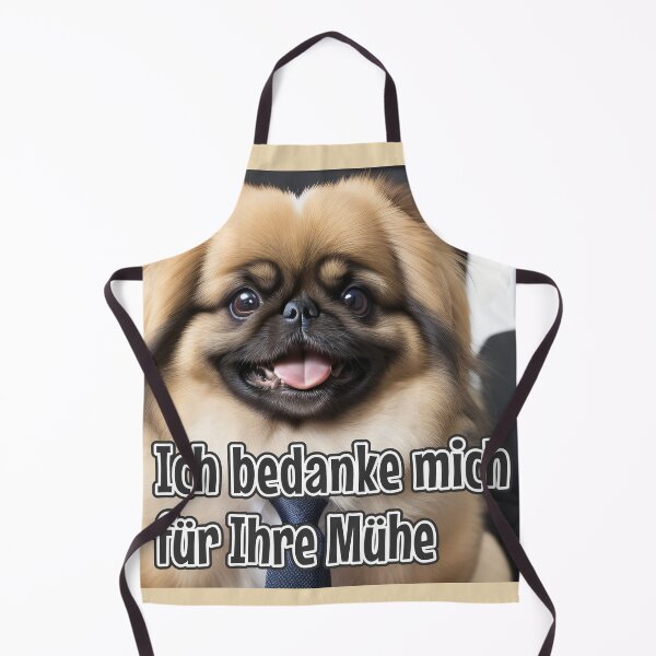 Item preview, KI-generierter Hund 02 "Ich bedanke mich für Ihre Mühe" designed and sold by Cliff-Qi.