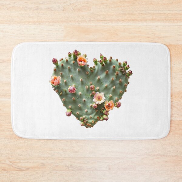 Item preview, A heart-shaped cactus blooms designed and sold by Ninoshik.