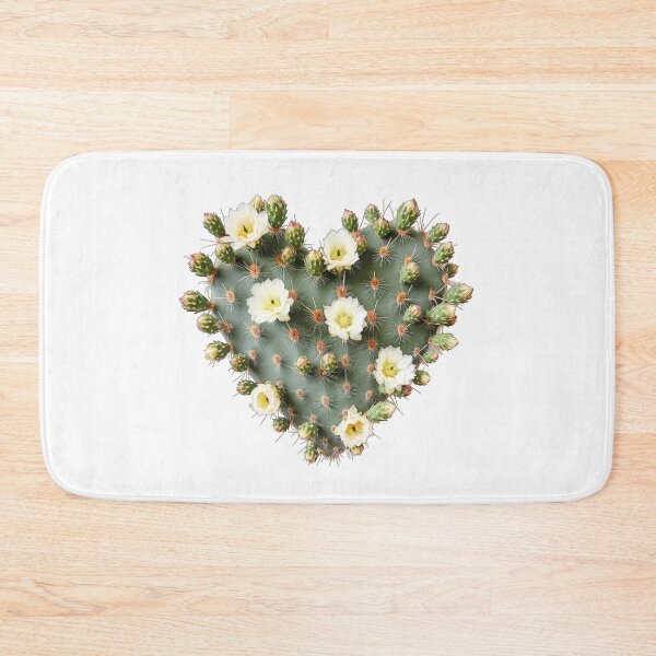 Item preview, A heart-shaped cactus blooms designed and sold by Ninoshik.