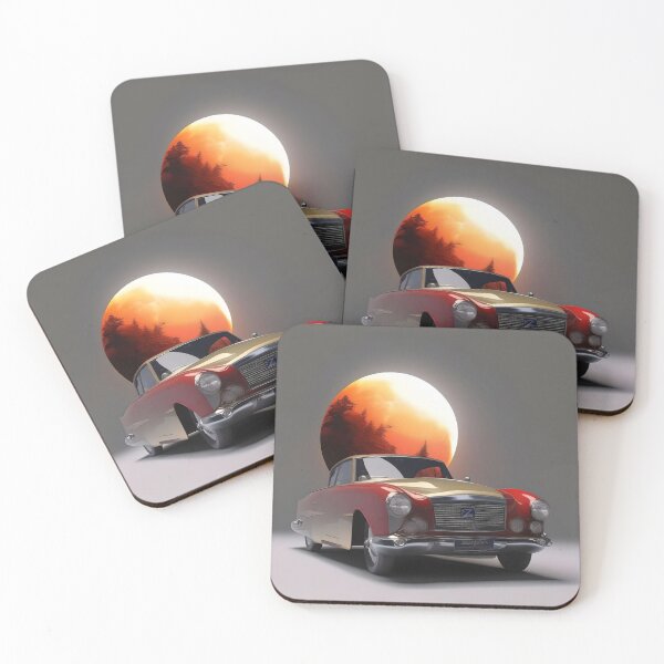Item preview, ABSTRACT  SPORTS CAR ART designed and sold by PIGCASSOSAIART.