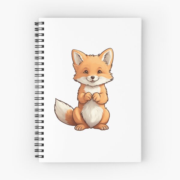 Item preview, Cute Little Smiling Fox designed and sold by VirtualArtGuy.