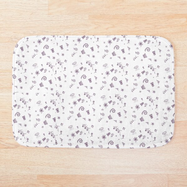 Item preview, Madhubani floral pattern purple  designed and sold by Rexyy Studio .