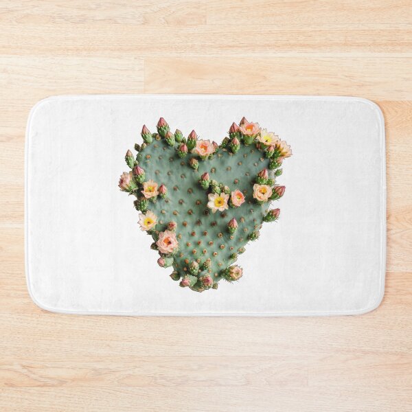 Item preview, A heart-shaped cactus blooms designed and sold by Ninoshik.