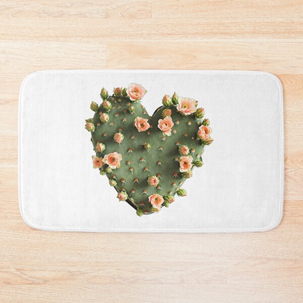 Item preview, A heart-shaped cactus blooms designed and sold by Ninoshik.