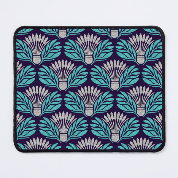 Item preview, Shuttlecock Moderna2 - Summer Blue designed and sold by Carina Parry Studios.