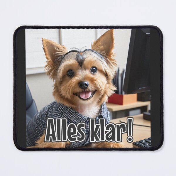 Artikelvorschau, KI-generierter Hund 02 „Alles klar“ entworfen und verkauft von Cliff-Qi.