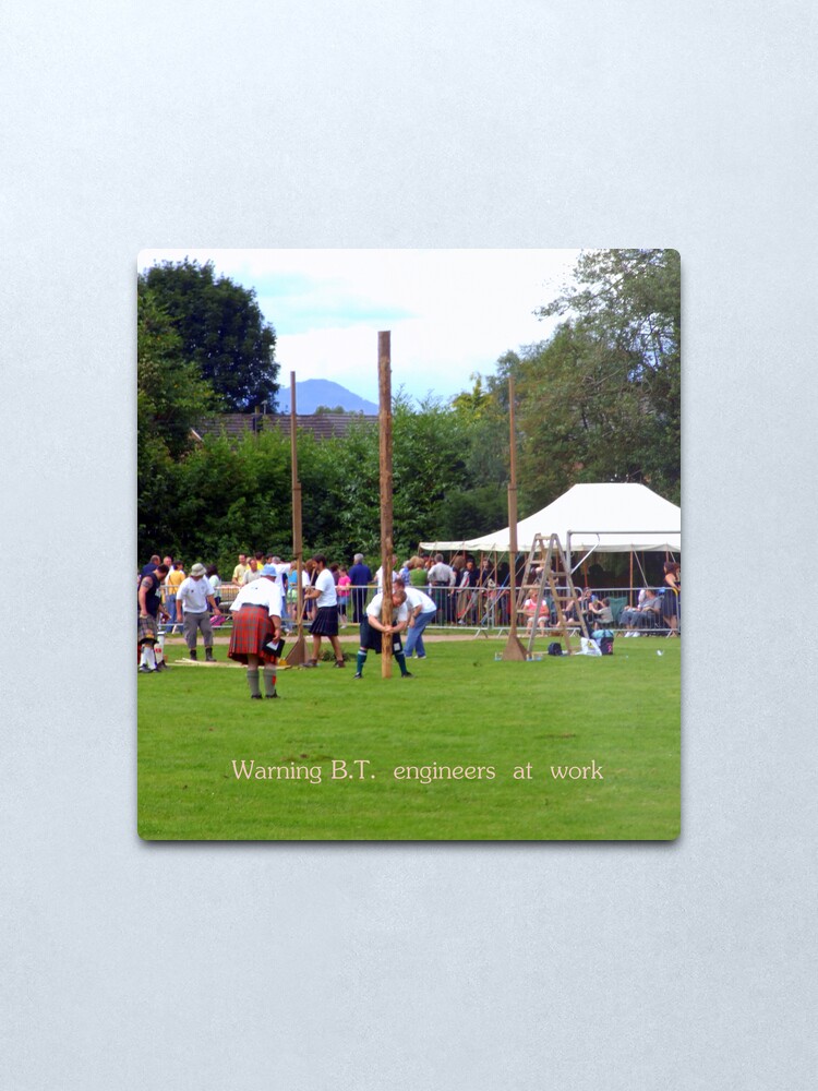 Alternate view of B.T. Engineers Metal Print