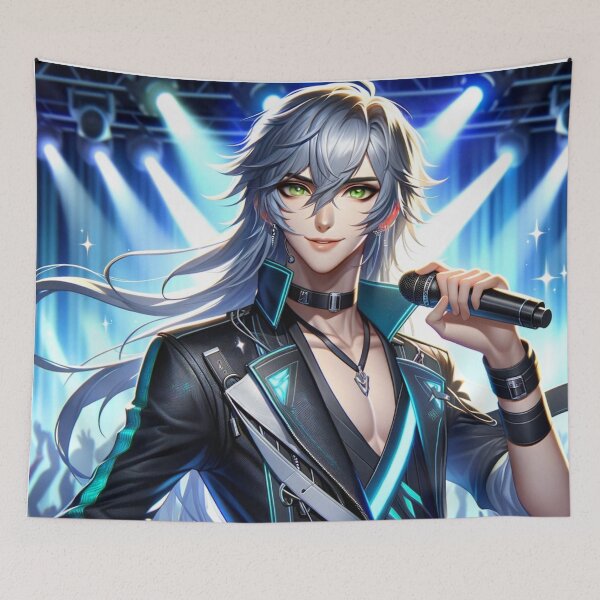 Item preview, Cyberstar Concert: Jin in Neon Spotlight designed and sold by Shams-Studio.