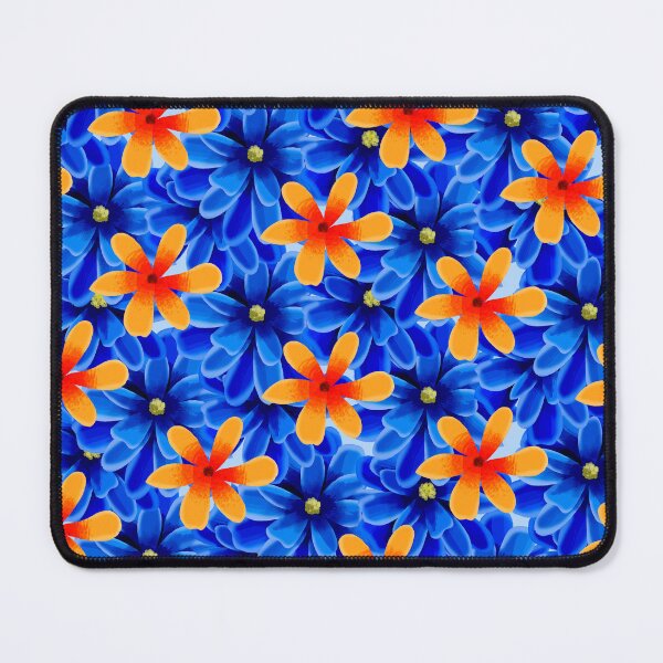 Item preview, Blue and Yellow Floral Pattern designed and sold by Andrew  Hitchen.