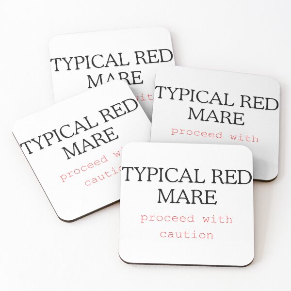Item preview, red mare designed and sold by ArtyPics.