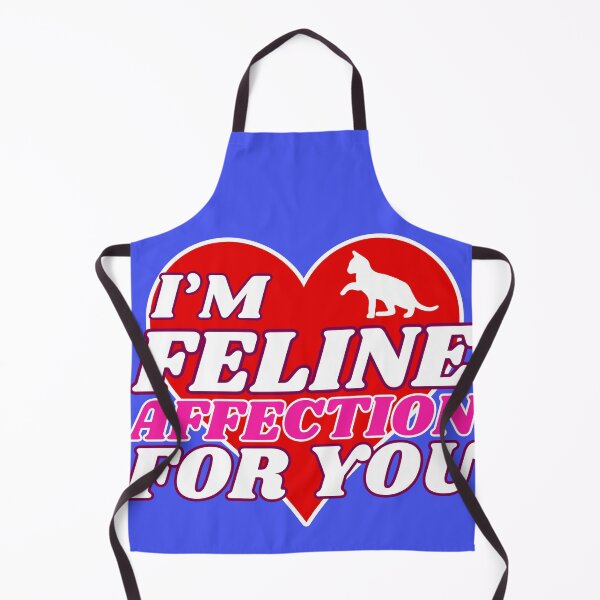 Item preview, Feline Affection | A Cat Valentines Pun For Romantic Cat Lovers designed and sold by McThingummy.