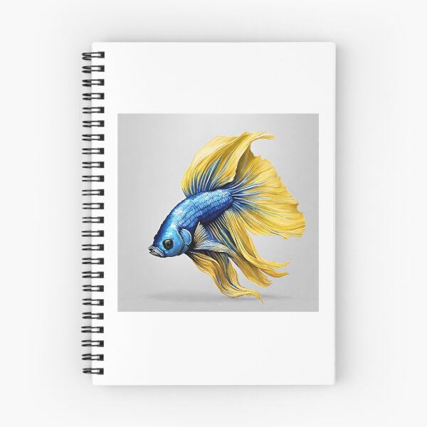 Item preview, Blue and Yellow Betta fish  designed and sold by F1things.