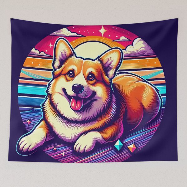 Item preview, Super cute corgi dog designed and sold by renewsense.