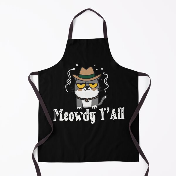 Item preview, Meowdy Y'all | Texan Cowboy Cat Meowdy | Western Cowboy Gifts for Dad | Cat Cowboy Hat Meme | Kitten Cowboy designed and sold by themichetti.