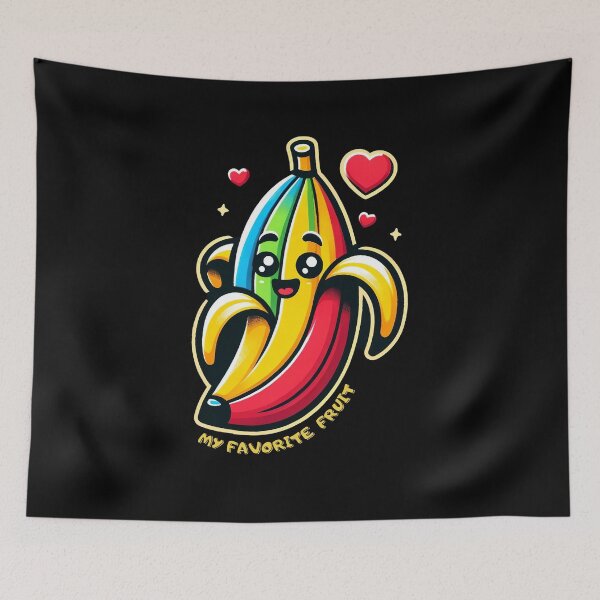 Item preview, Banana Favorite Fruit designed and sold by PrintsByLoVi.