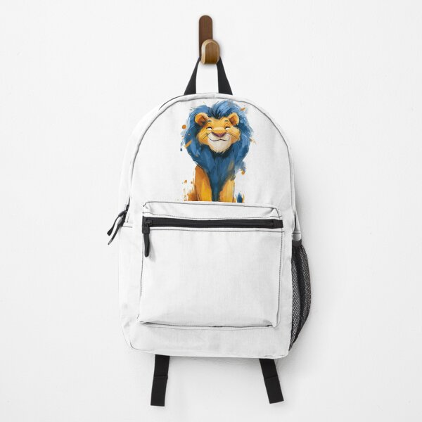 Item preview, Happy Lion - Watercolor Design designed and sold by fluidwatercolor.