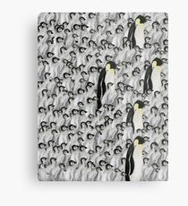 penguins penguins and penguins Metal Print