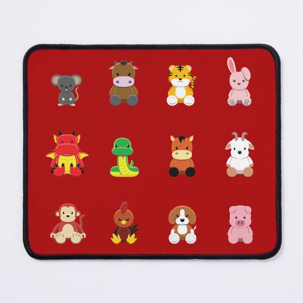 Item preview, Animal Doll Chinese Zodiac Set designed and sold by SUPERHERON.