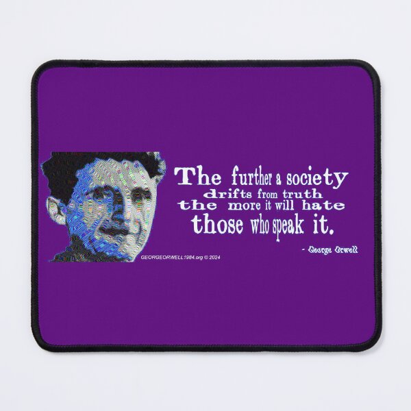 Item preview, Orwell on Truth designed and sold by EyeMagined.