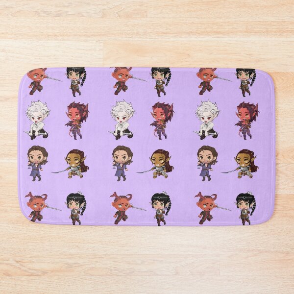 Item preview, Baldur's Gate Companions as Chibis designed and sold by nuwandafoer.