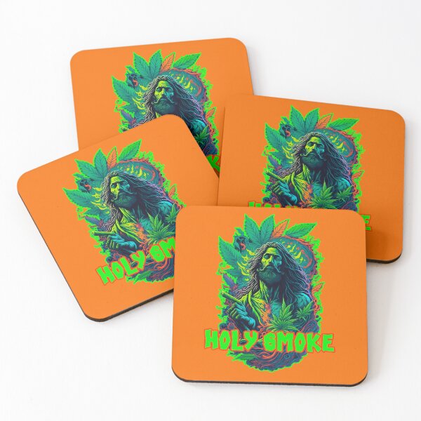 Item preview, Holy smoke jesus weed designed and sold by GreenKingShop.