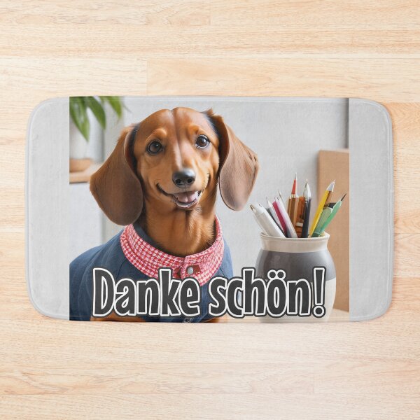 Artikelvorschau, KI-generierter Hund 02 „Danke schön“ entworfen und verkauft von Cliff-Qi.