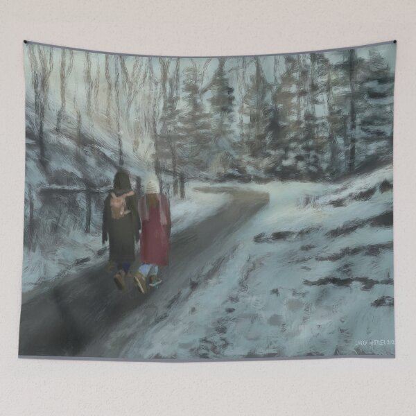 Item preview, Snow In The Park designed and sold by TheArtCave.