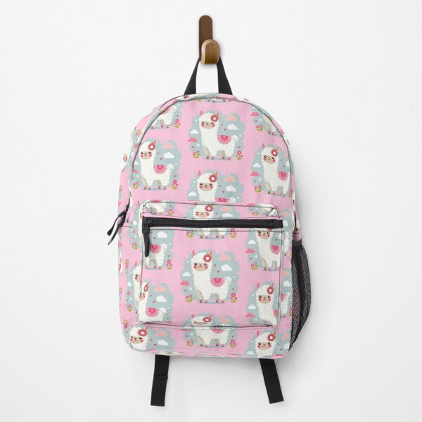 Item preview, a cute cartoon llama, white alpaca designed and sold by Niktarka.