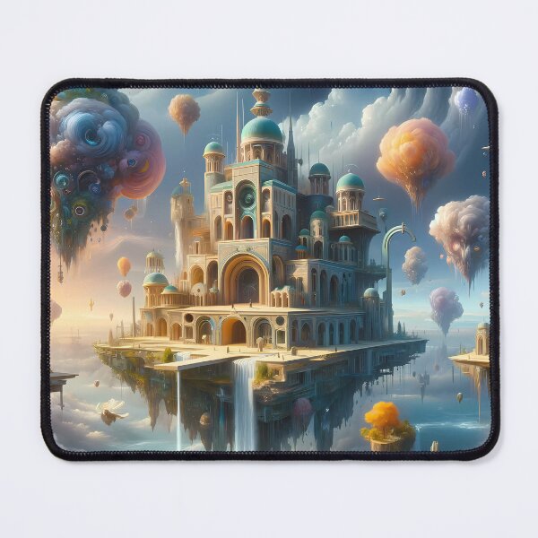 Item preview, Surreal Dream World Floating Castle designed and sold by HabbzDesigns.