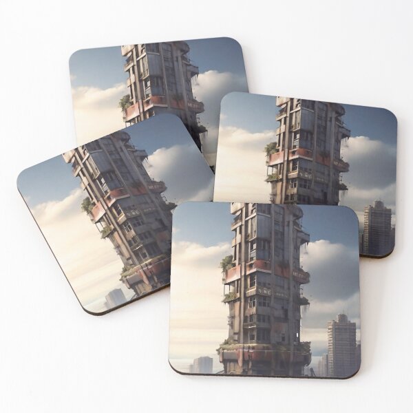 Item preview, Post apocalyptic skyscraper  designed and sold by M-Y-A-R-T-.
