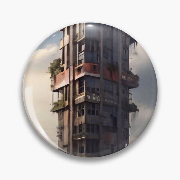 Item preview, Post apocalyptic skyscraper  designed and sold by M-Y-A-R-T-.
