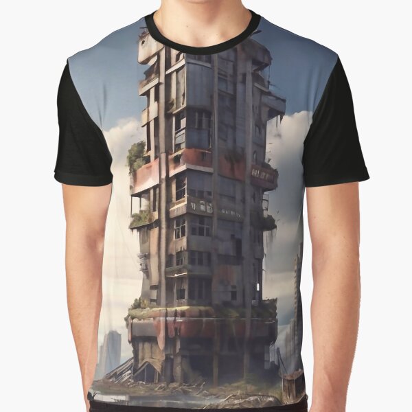 Item preview, Post apocalyptic skyscraper  designed and sold by M-Y-A-R-T-.