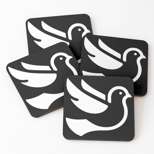 Artikelvorschau, Friedenstaube als minimalistisches modernes Design entworfen und verkauft von Cute Art Design.