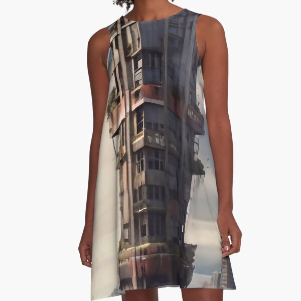 Item preview, Post apocalyptic skyscraper  designed and sold by M-Y-A-R-T-.