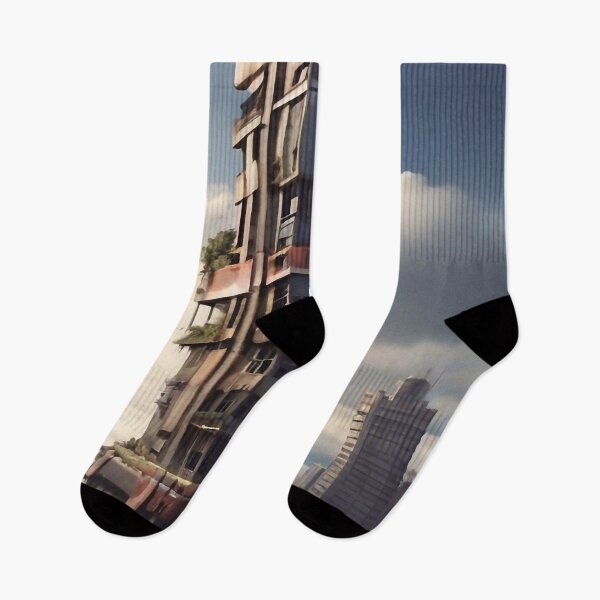 Item preview, Post apocalyptic skyscraper  designed and sold by M-Y-A-R-T-.