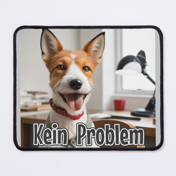 Artikelvorschau, KI-generierter Hund 02 „Kein Problem“ entworfen und verkauft von Cliff-Qi.