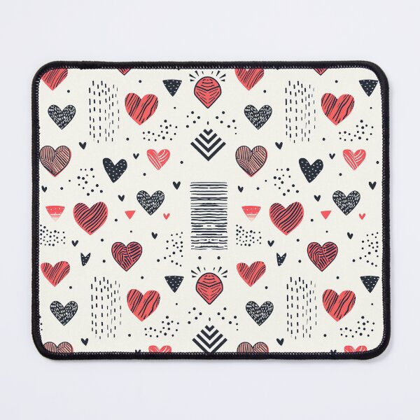 Item preview, Hand Drawn Love Pattern #3 designed and sold by Geniecreatives.