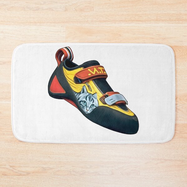 Item preview, Climbing Shoe Cat Illustration Meow designed and sold by deejum.