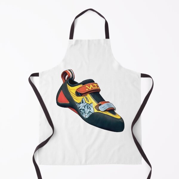 Item preview, Climbing Shoe Cat Illustration Meow designed and sold by deejum.