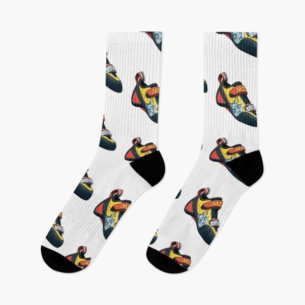 Item preview, Climbing Shoe Cat Illustration Meow designed and sold by deejum.