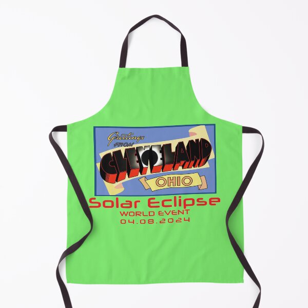 Item preview, Greetings from Cleveland Ohio Solar Eclipse 04.08.2024 designed and sold by KZiegman.