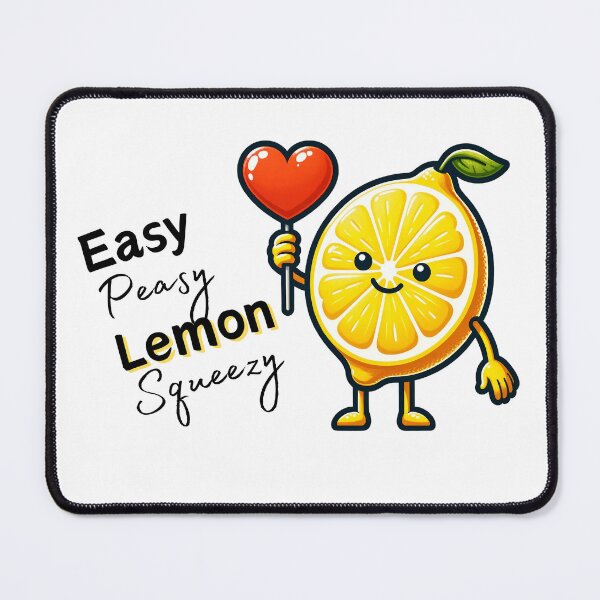 Item preview, Easy Peasy Lemon Squeezy designed and sold by PrintsByLoVi.
