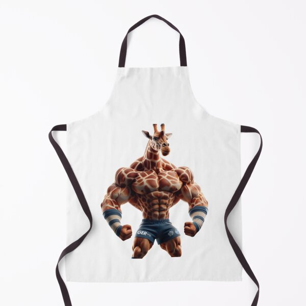 Item preview, Giraffe rugby player designed and sold by SpendieSellers.