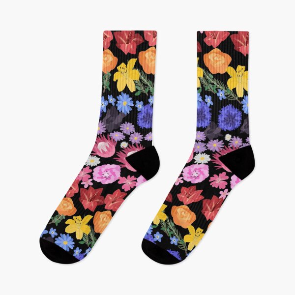 Item preview, Rainbow Flowers designed and sold by ceramicgalanter.