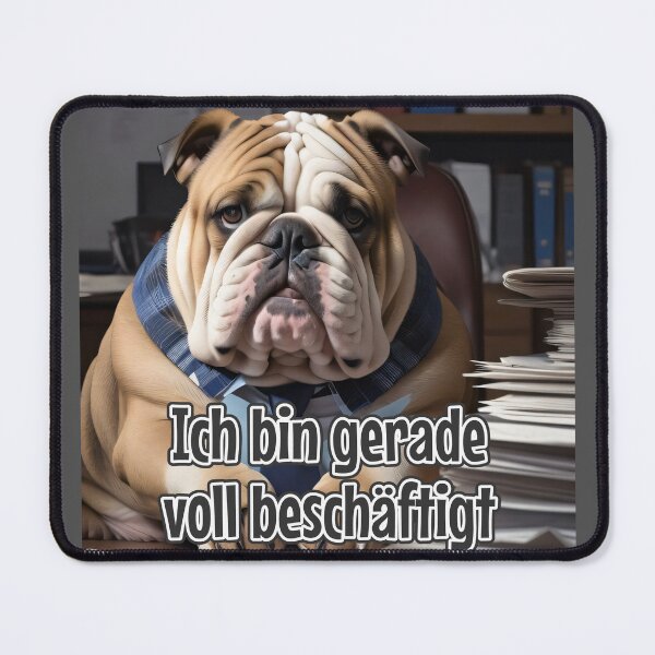 Artikelvorschau, KI-generierter Hund 02 „Ich bin gerade voll beschäftigt“ entworfen und verkauft von Cliff-Qi.