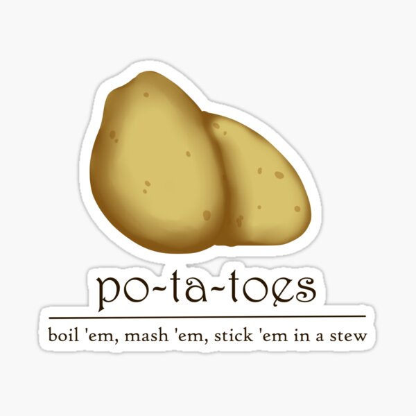 Artikel-Vorschau von PO-TA-TOES Herr der Ringe Samwise Gamgee, designt und verkauft von SillyThings3000.