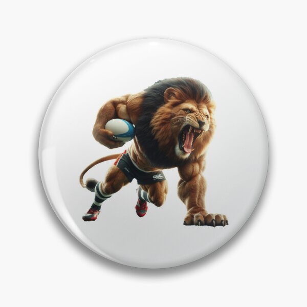 Item preview, Lion rugby player designed and sold by SpendieSellers.