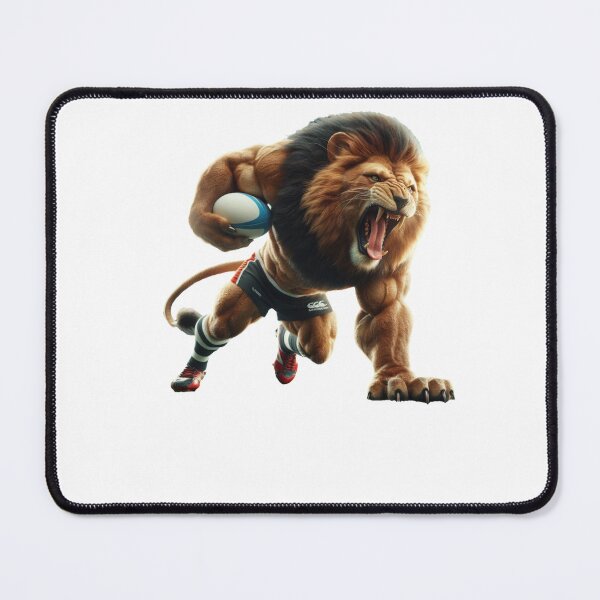 Item preview, Lion rugby player designed and sold by SpendieSellers.