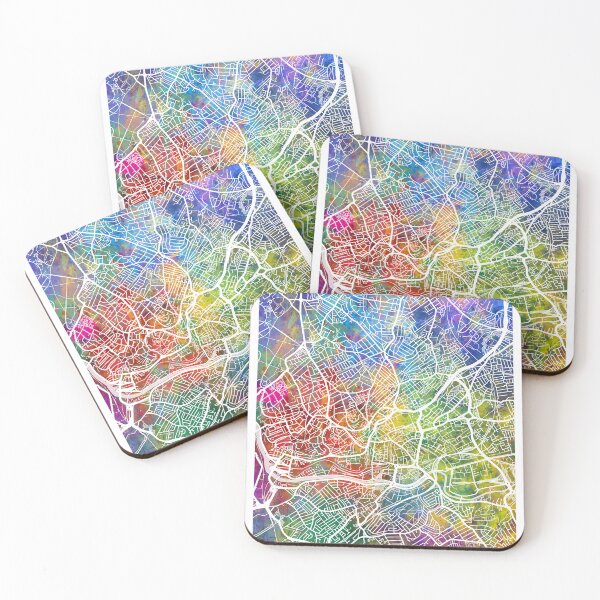 Item preview, Mapa de la ciudad de Bristol, Inglaterra designed and sold by ArtPrints.