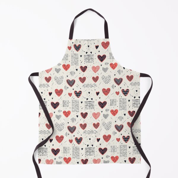 Item preview, Hand Drawn Love Pattern #6 designed and sold by Geniecreatives.